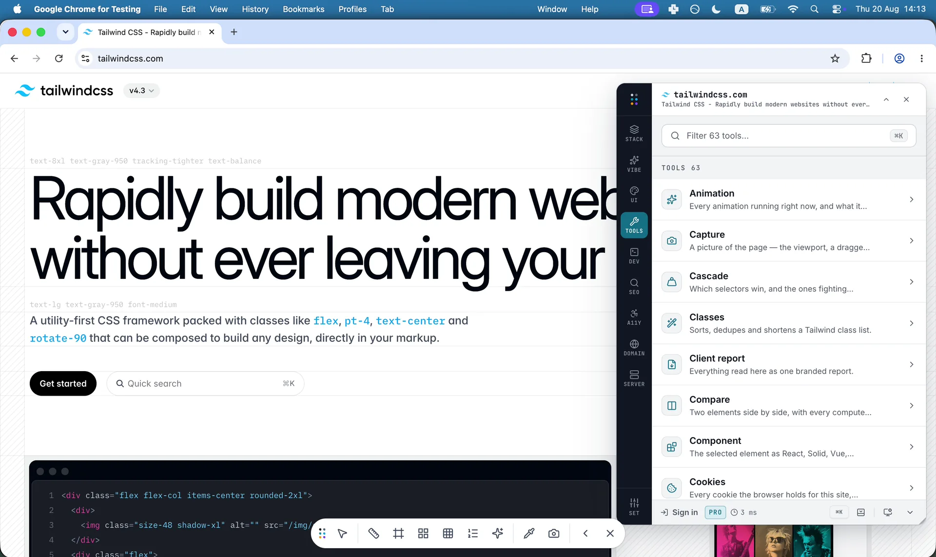 Pins one deployment and says what changed in the other